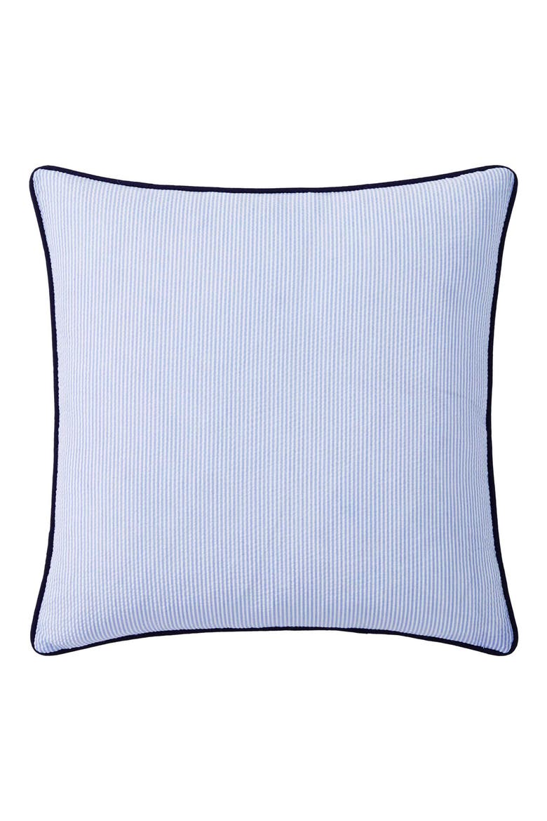Riviera Monogram Accent Pillow, Alternate, color, DEEP BLUE