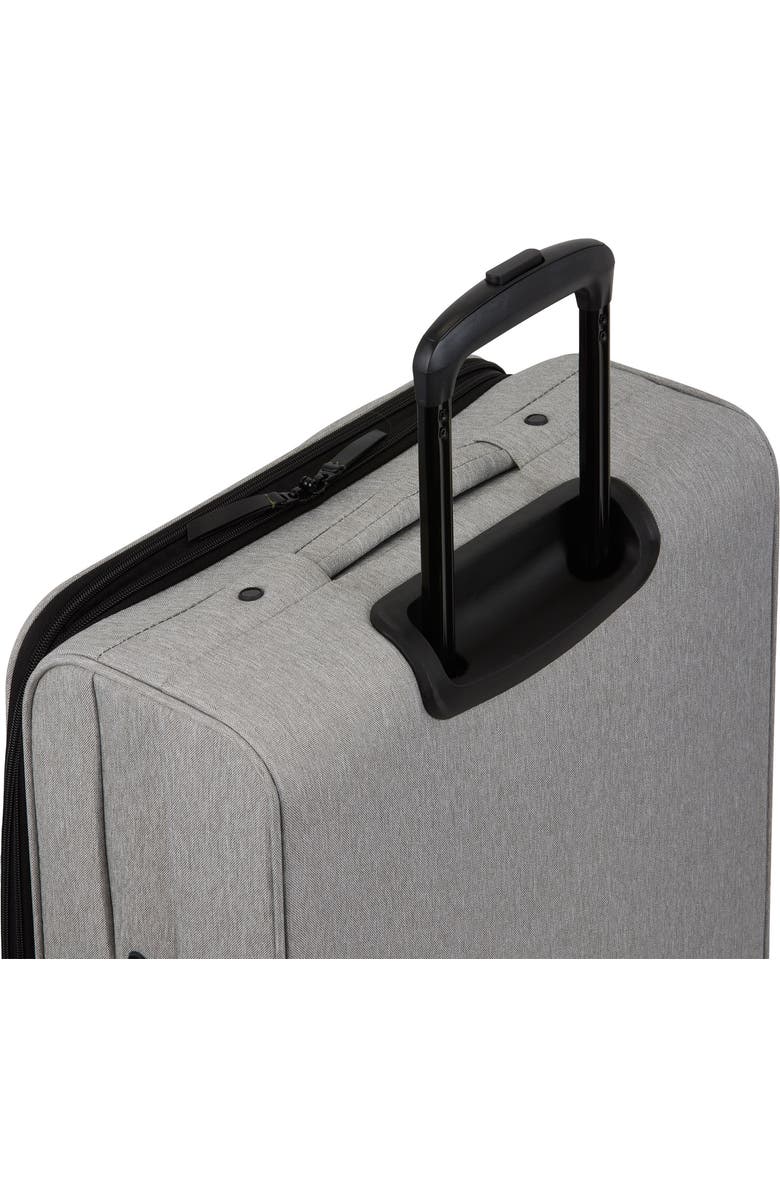 bugatti Reborn 3 Piece Softside Luggage Set with Expansion, Alternate, color, Grey