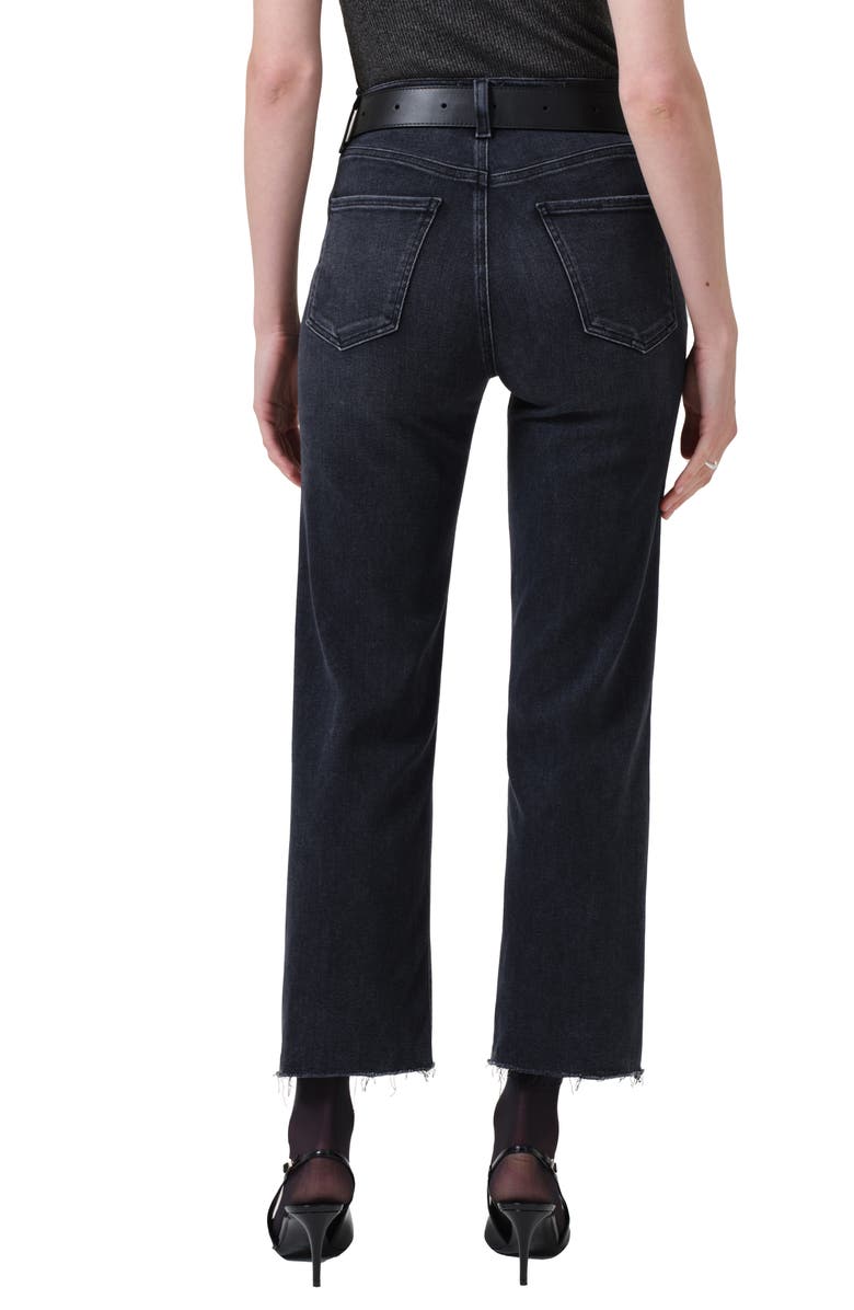 Citizens of Humanity Palma High Waist Raw Hem Jeans, Alternate, color, Medallion