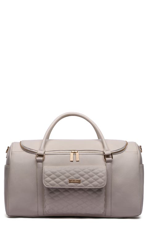 Monaco Faux Leather Travel Bag