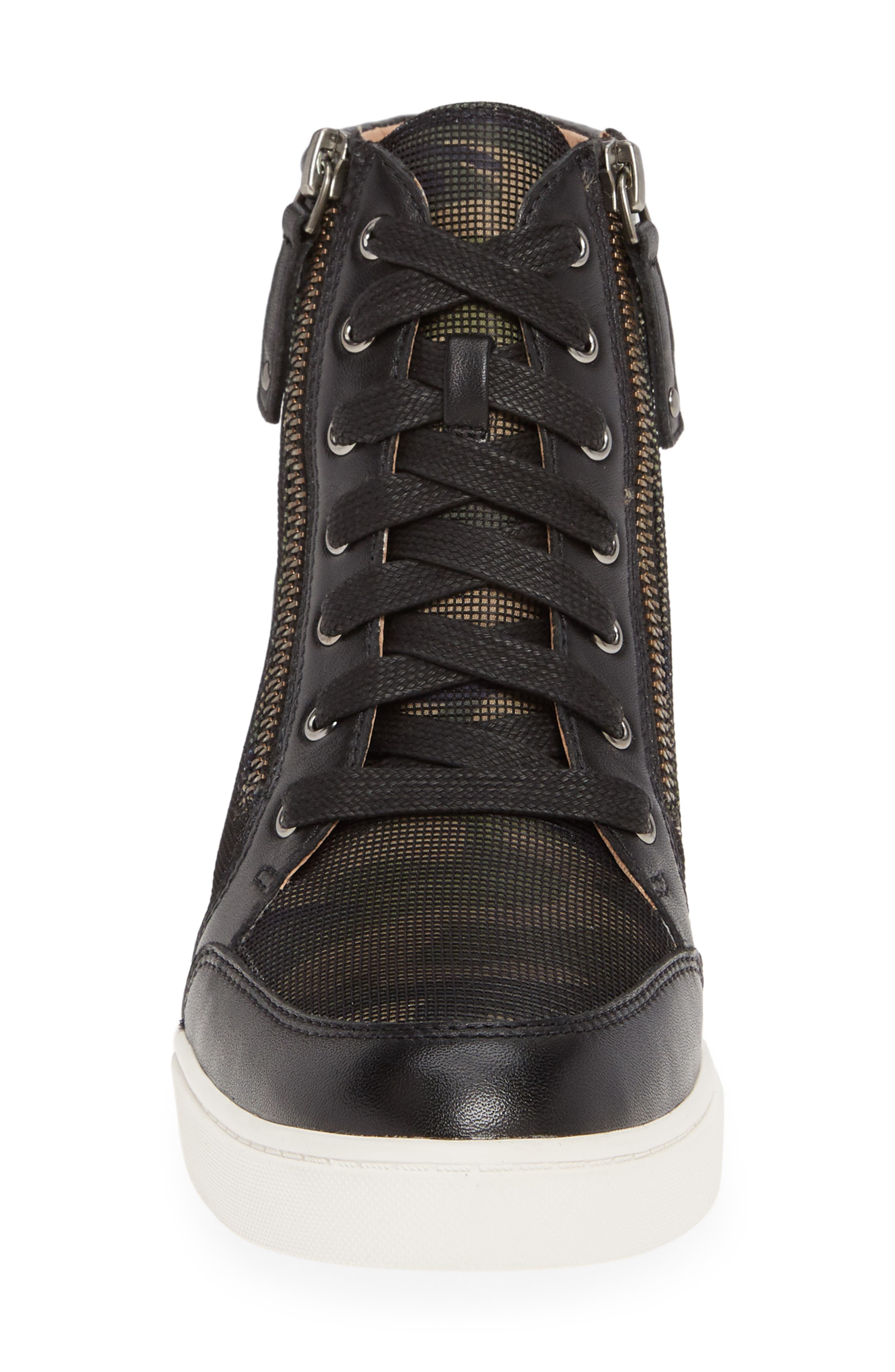 Linea Paolo Niya Wedge Sneaker, Alternate, color, 
