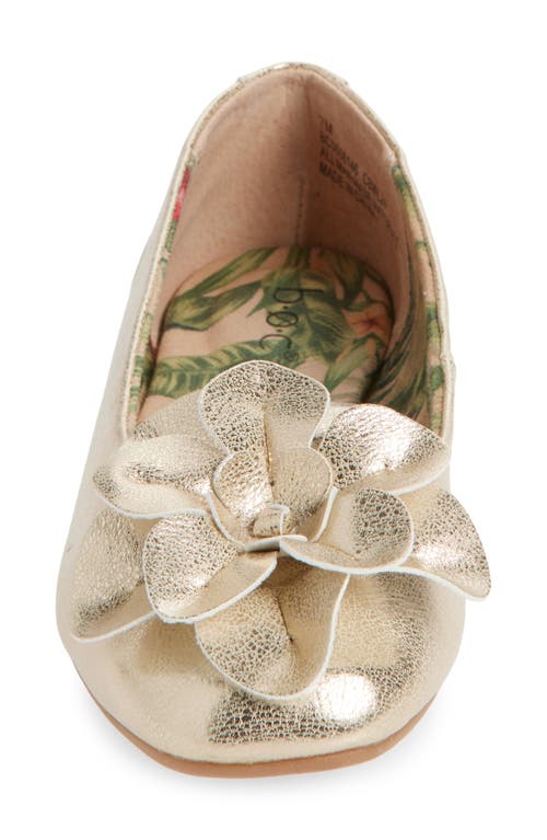 B O C By Børn Peony Flat In Gold
