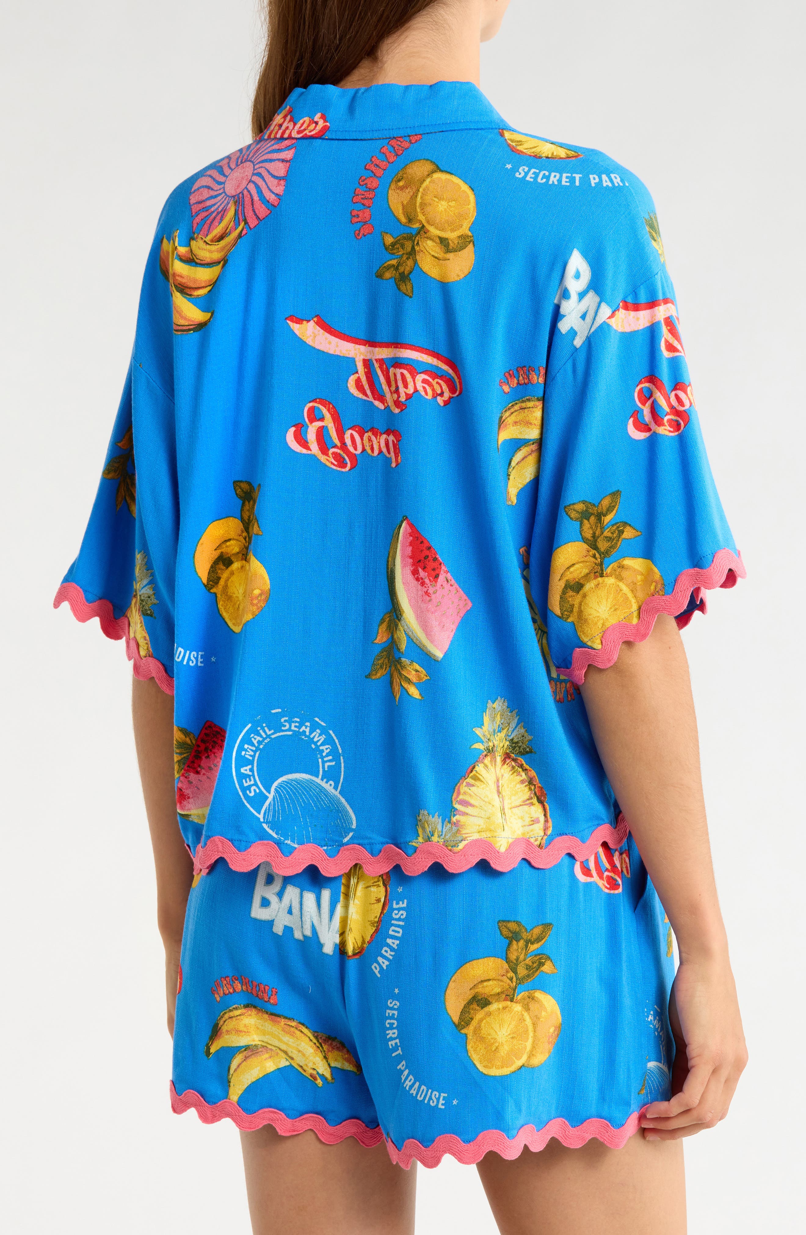 Maury Postcard Marnie Button-Up Shirt - image 2
