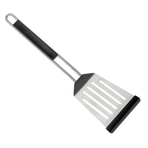 Essential Softedge Thin Turner Spatula with Stainless Steel Blade, Non-Stick Safe Silicone Edge