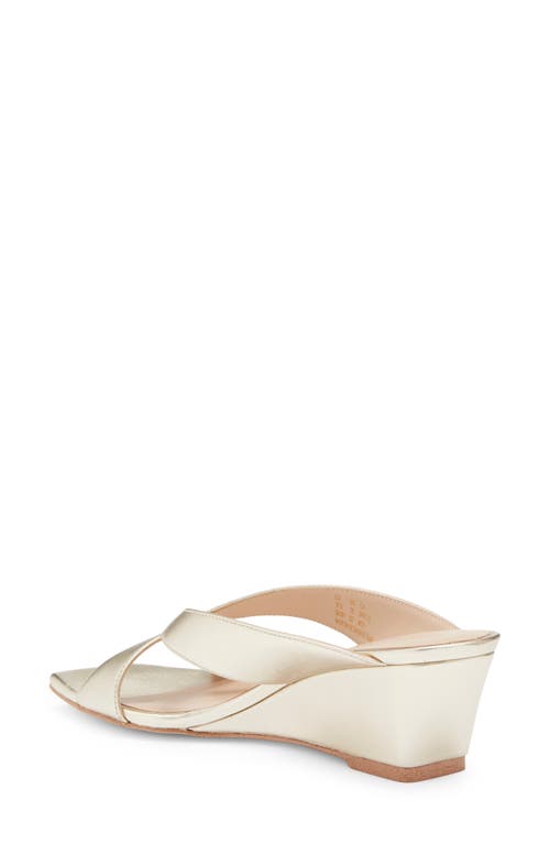 STUART WEITZMAN STUART WEITZMAN MIAMI WEDGE SLIDE SANDAL 