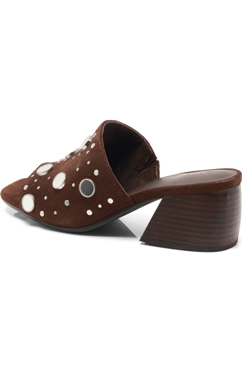 Free People Mirage Block Heel Sandal, Alternate, color, Espresso Suede