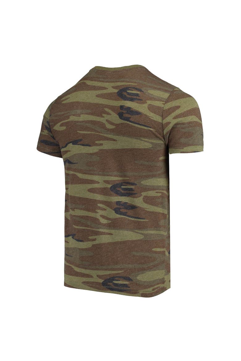 Men's Alternative Apparel Camo Washington State Cougars Arch Logo Tri-Blend T-Shirt, Alternate, color, Camo