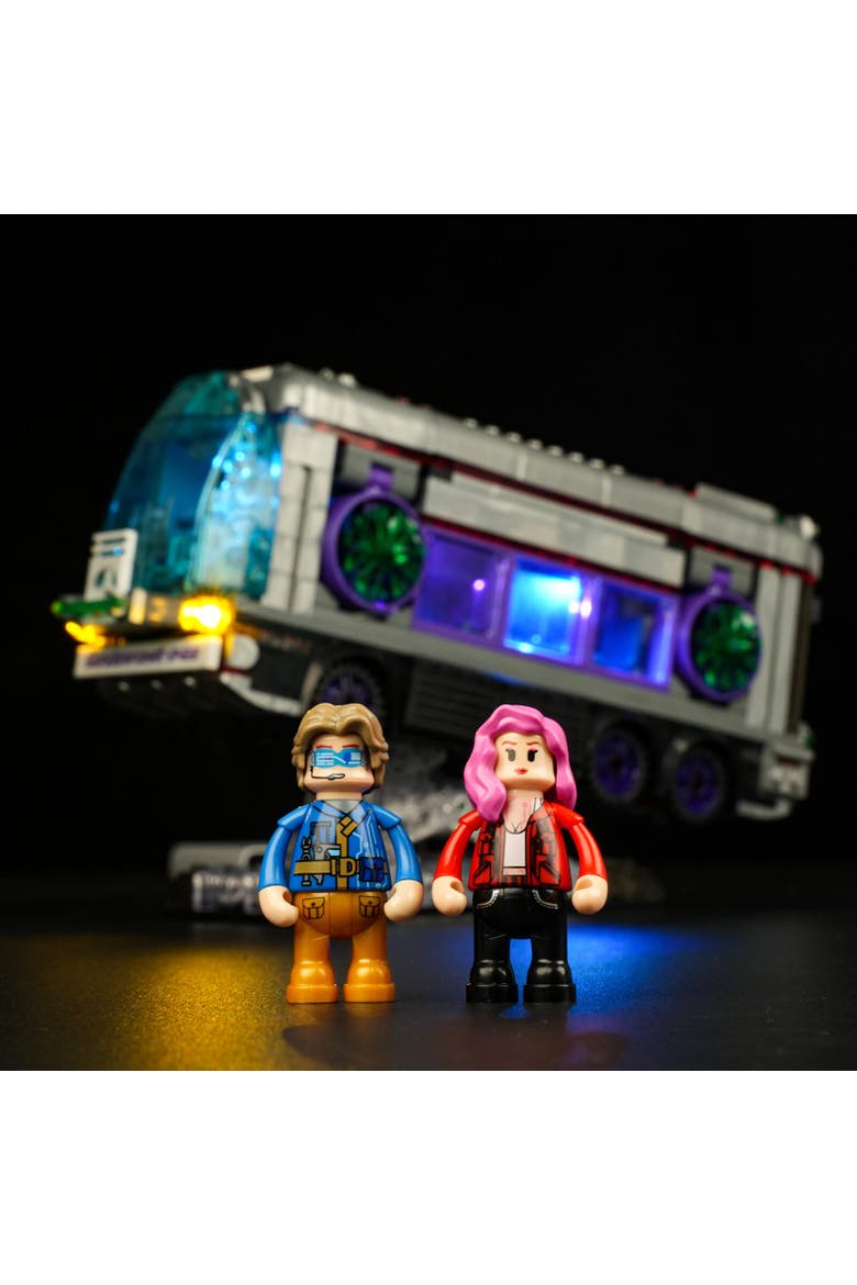 Cyberpunk Future Bus LED Building Set Model CP605B, Alternate, color, Multicolor