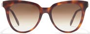 McQueen Alexander McQueen 53mm Cat Eye Sunglasses