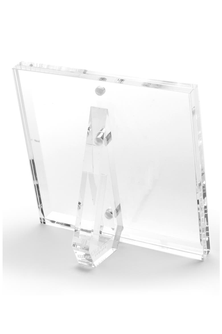 Beveled Picture Frame, Alternate, color, CLEAR