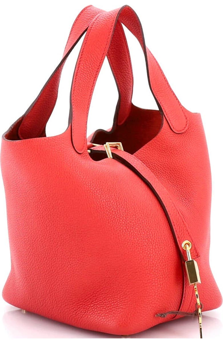 Pre-Owned Hermes Picotin Lock Bag Maurice PM, Alternate, color, Bougainvillier