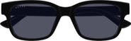 Gucci 54mm Rectangular Sunglasses