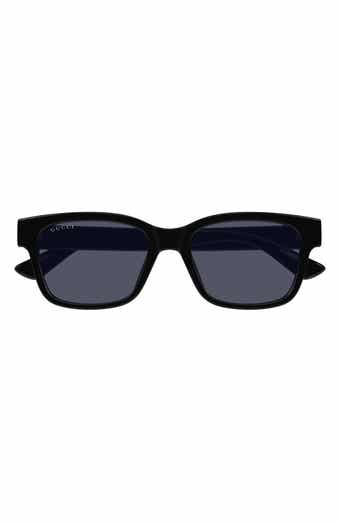 Gucci 53mm rectangle sunglasses shop