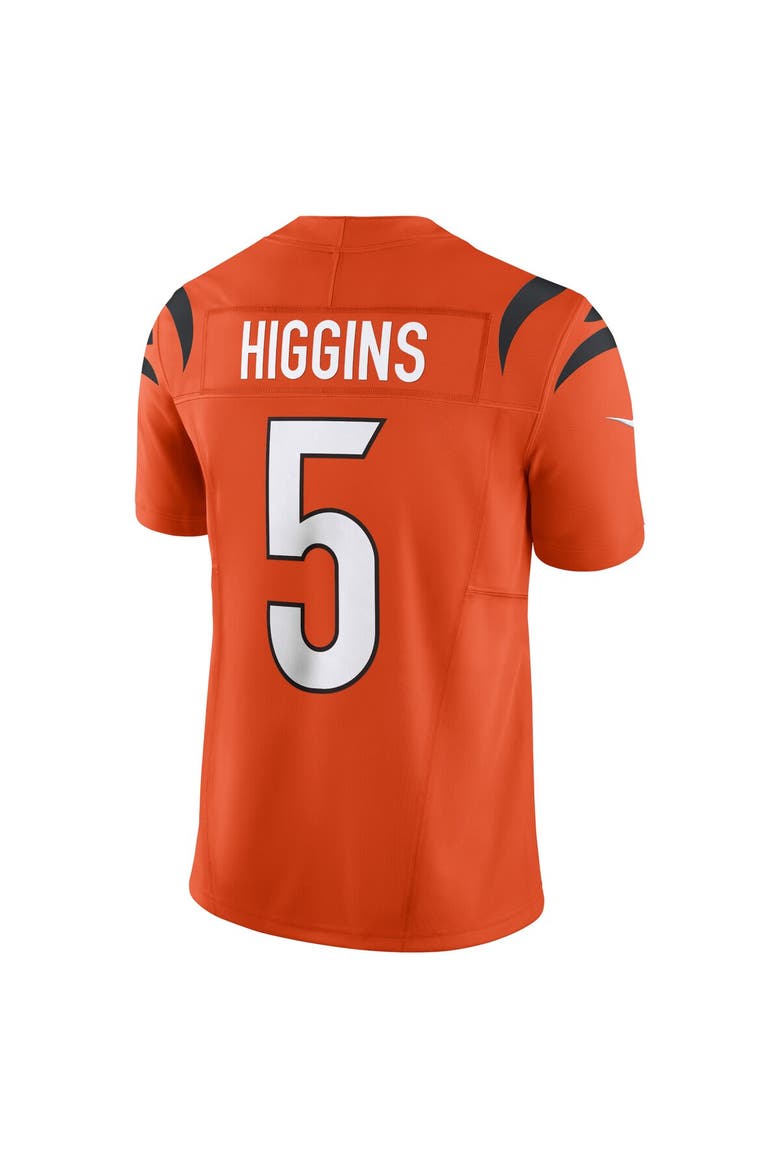 Men's Nike Tee Higgins Orange Cincinnati Bengals Vapor F.U.S.E. Limited Jersey, Alternate, color, Orange