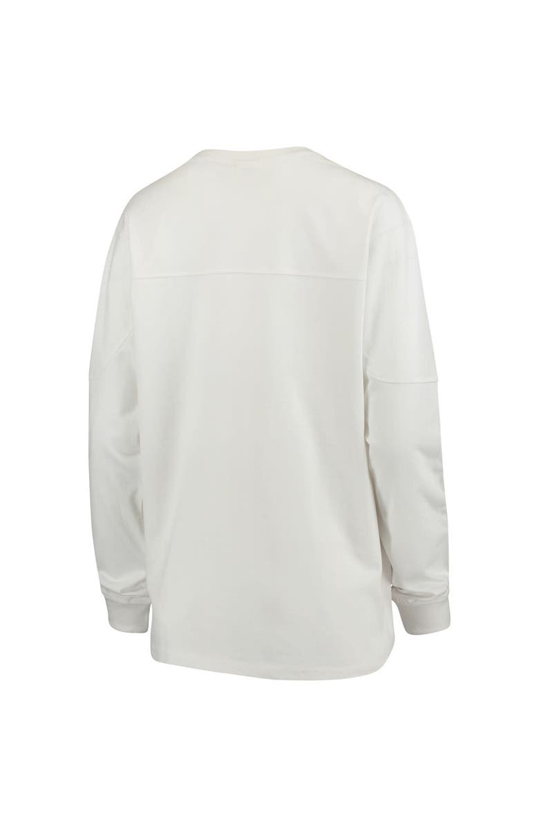 PRESSBOX Women's White Kentucky Wildcats Edith Long Sleeve T-Shirt, Alternate, color, 