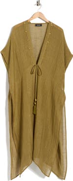 BCBGeneration Pinstripe Woven Duster