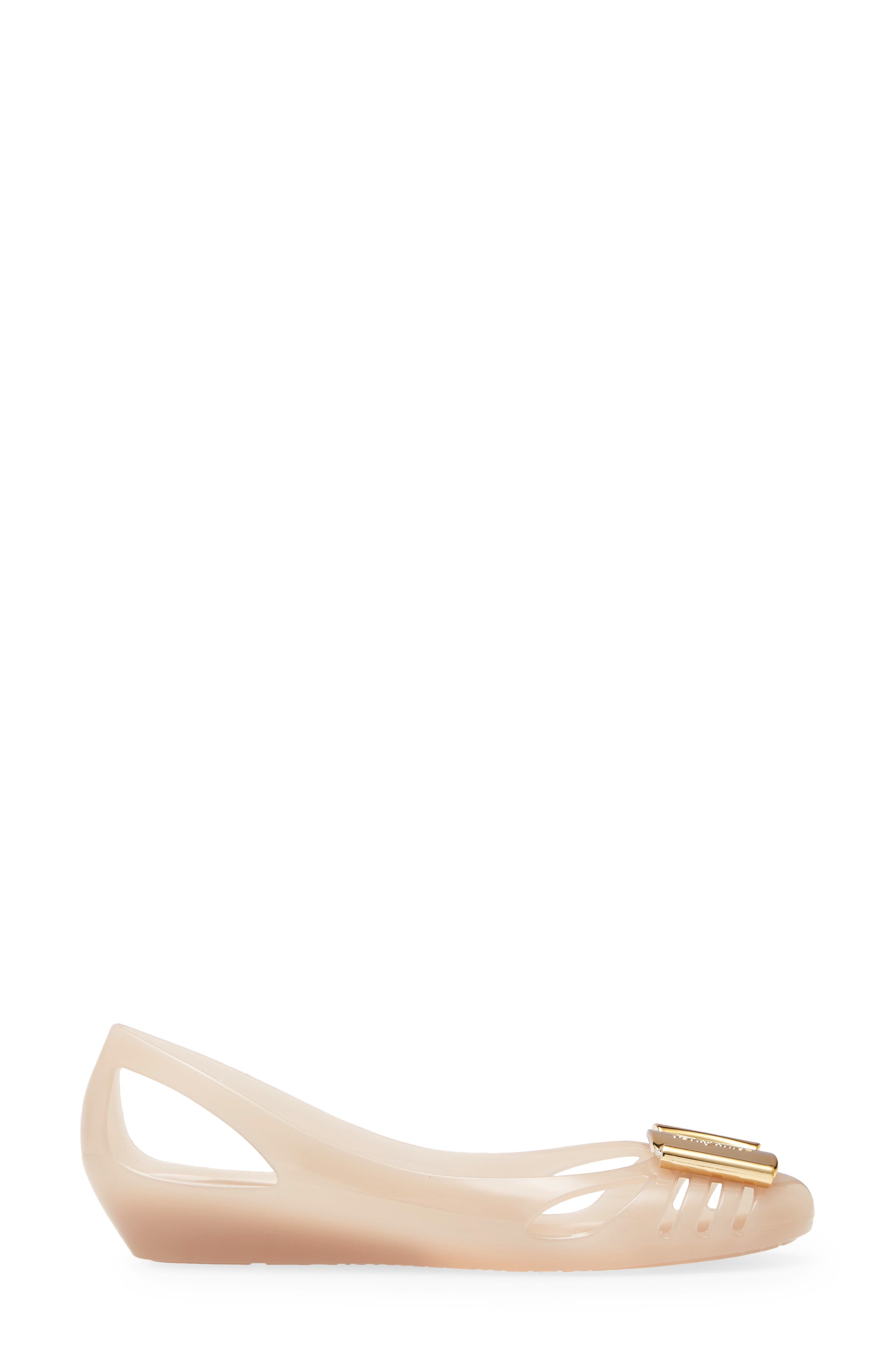 FERRAGAMO Salvatore Ferragamo Bermuda Cutout Flat, Alternate, color, 