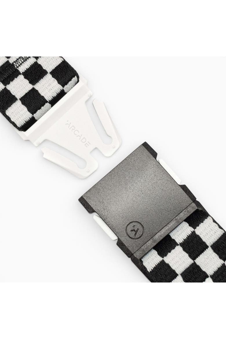 Check Belt, Alternate, color, Black/Glacial