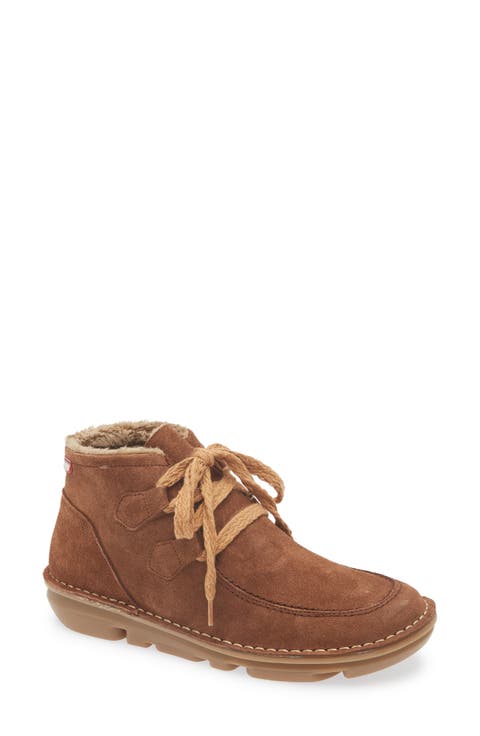 Silken Faux Fur Lined Chukka Boot (Women)