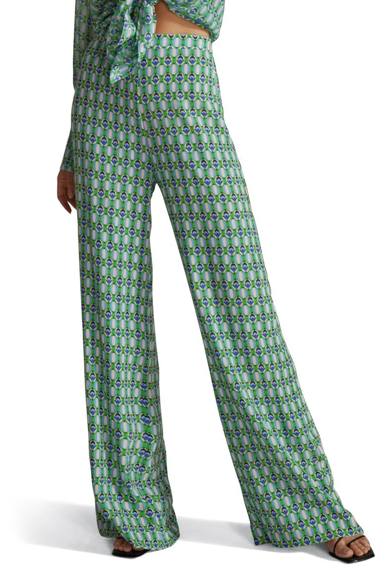 The Friday Pants, Main, color, RETRO MOSAIC PRINT