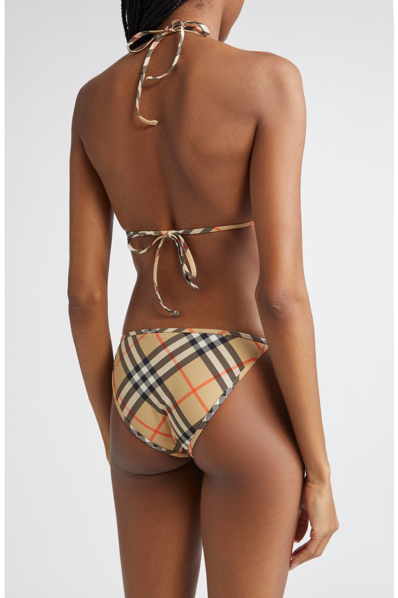 Check String Bikini Top, Alternate, color, SAND IP CHECK