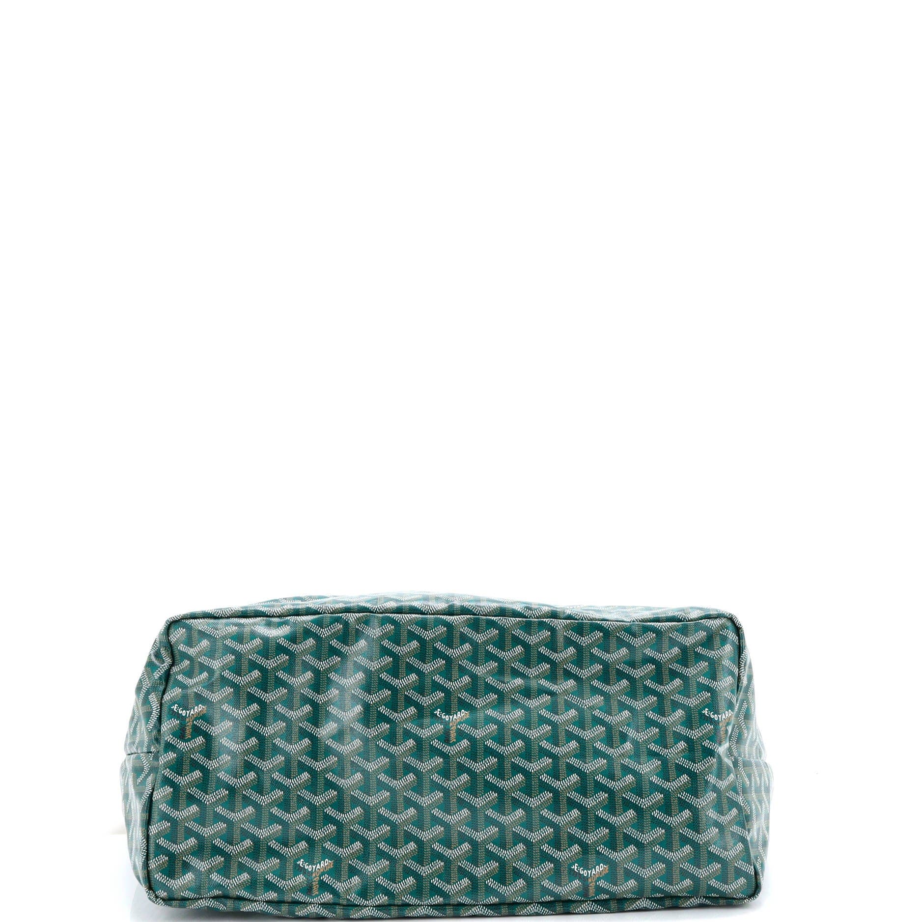 Pre-Owned Goyard Saint Louis Tote Coated Canvas GM, Alternate, color, Green