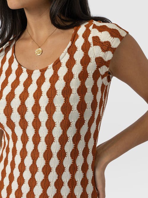 Shop Saint + Sofia Elise Scoop Neck Midaxi Dress