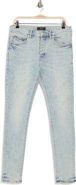 PURPLE BRAND Albus Crystal Monogram Jeans