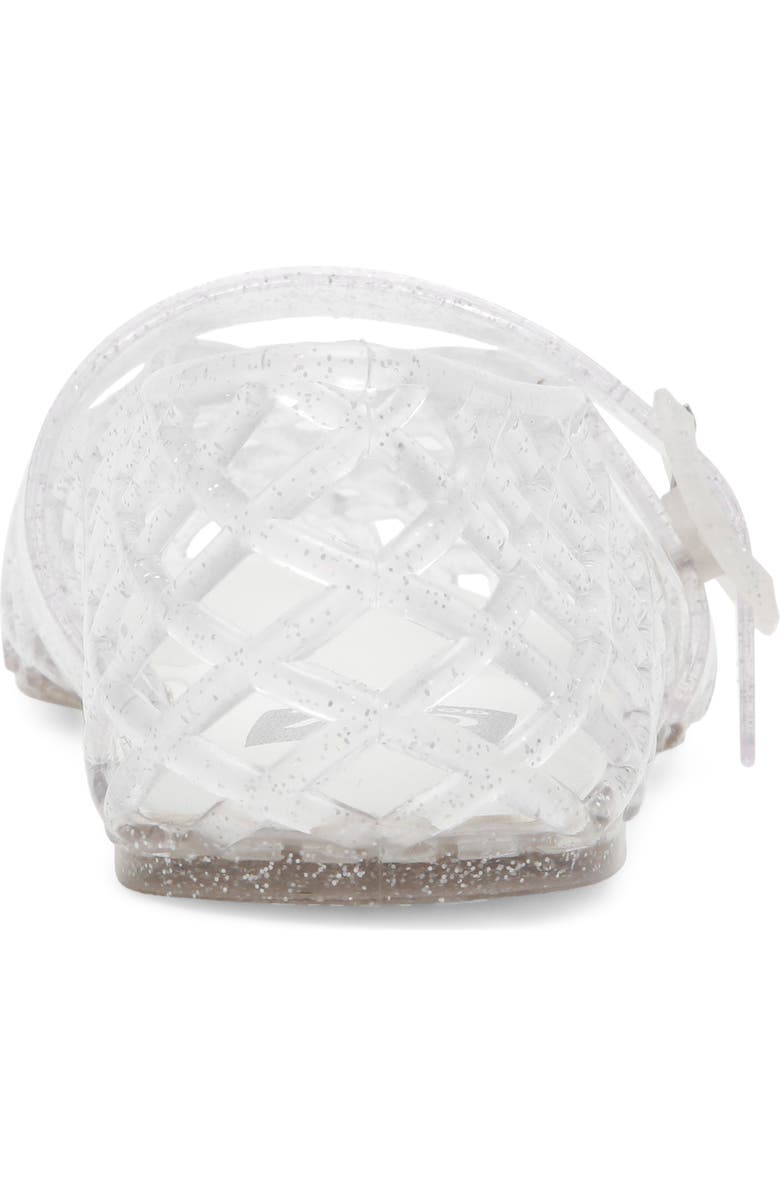 DV by Dolce Vita Kids' Holley Jelly Mary Jane Flat, Alternate, color, Clear