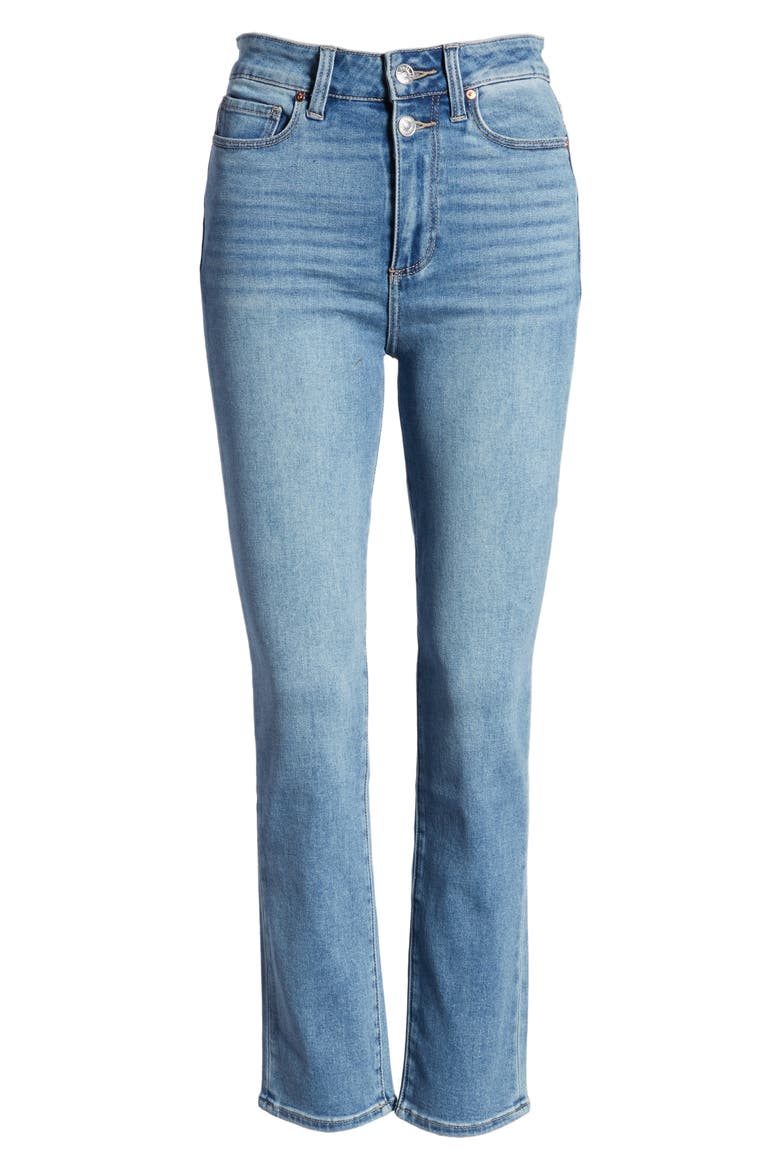 Hoxton Transcend Vintage Denim High Waist Slim Jeans, Alternate, color, MACLAREN