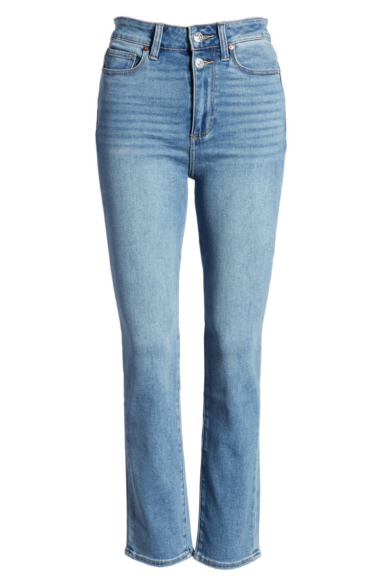 PAIGE Hoxton Transcend Vintage Denim High Waist Slim Jeans, Alternate, color, 
