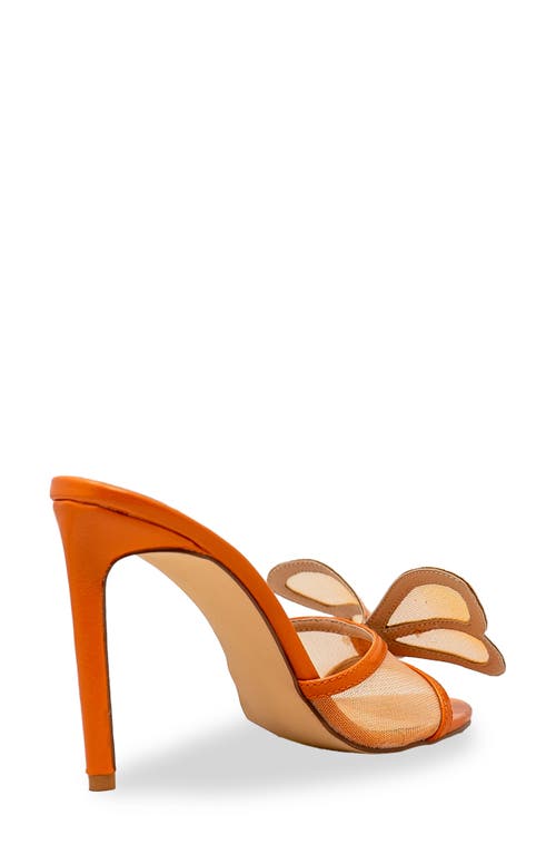 CHASE & CHLOE CHASE AND CHLOE YURELI BUTTERFLY MESH MULE SANDAL 