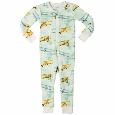 Organic Cotton Zipper Pajama (Baby)