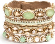 Deepa Gurnani Brixie Stack Bracelet