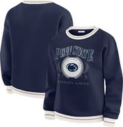 WEAR by Erin Andrews Women's WEAR by Erin Andrews Navy Penn State Nittany Lions Seal Sweatshirt