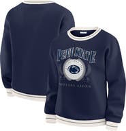 WEAR by Erin Andrews Women's WEAR by Erin Andrews Navy Penn State Nittany Lions Seal Sweatshirt