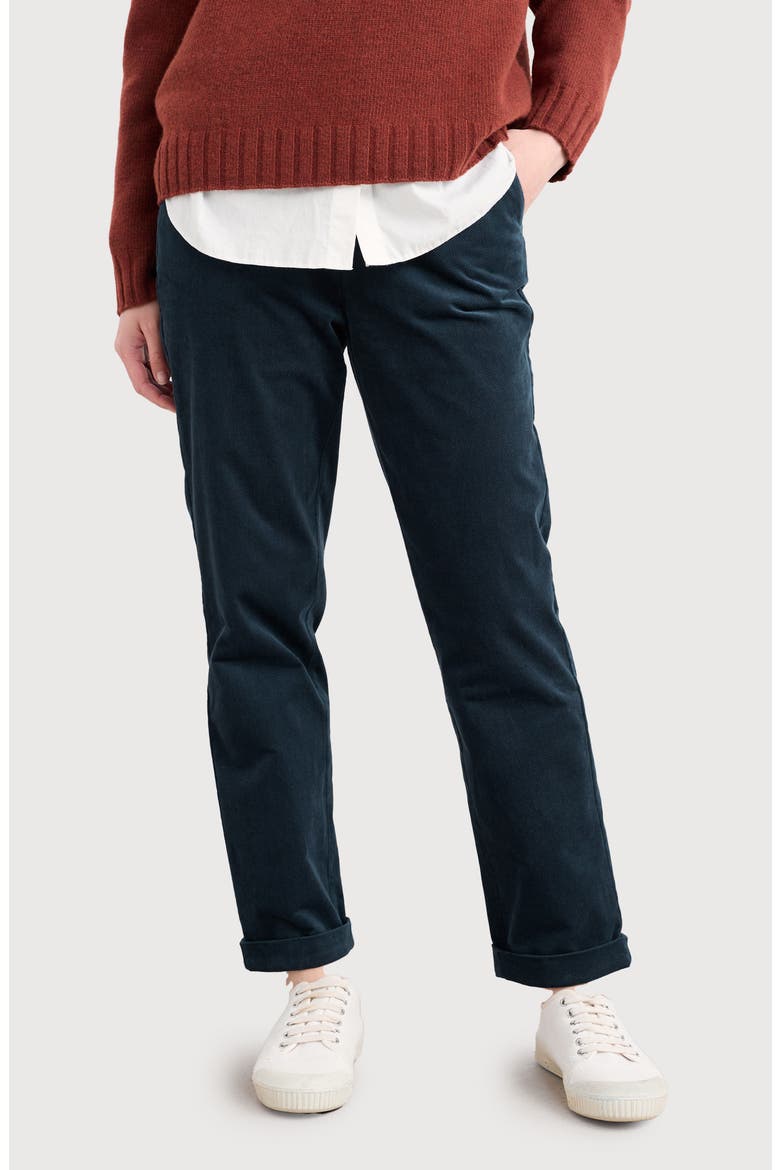Crackington Sailor Button Crop Pull-On Pants, Main, color, MARITIME