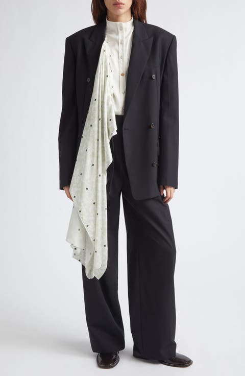 Blend Scarf Double Jacket