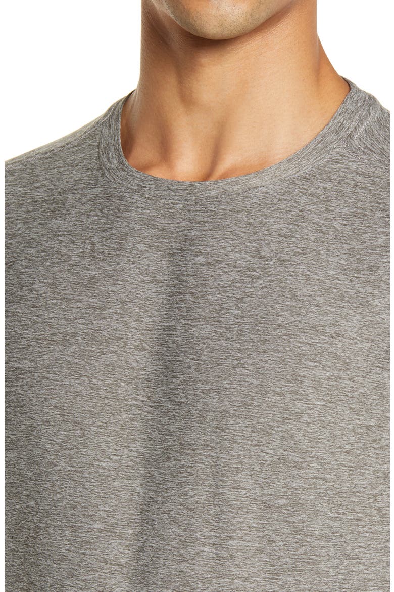 Long Sleeve Strato Tech Tee, Alternate, color, HEATHER GREY