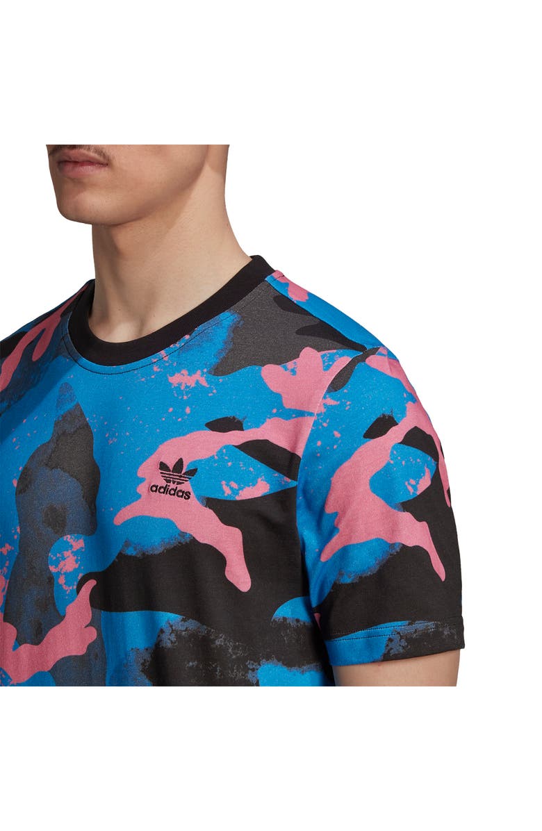 adidas Originals Camouflage Series Cotton Crewneck T-Shirt, Alternate, color, 