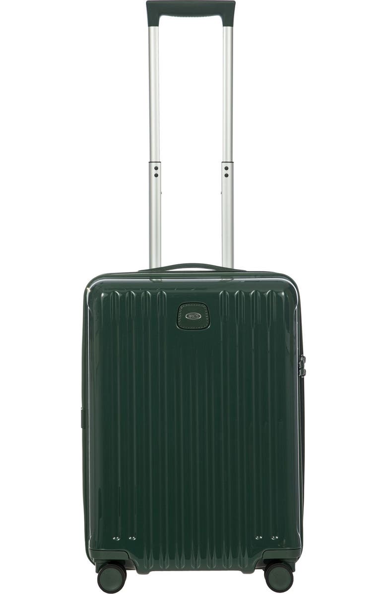 Bric's Positano 21" Carry-On Spinner, Main, color, Emerald