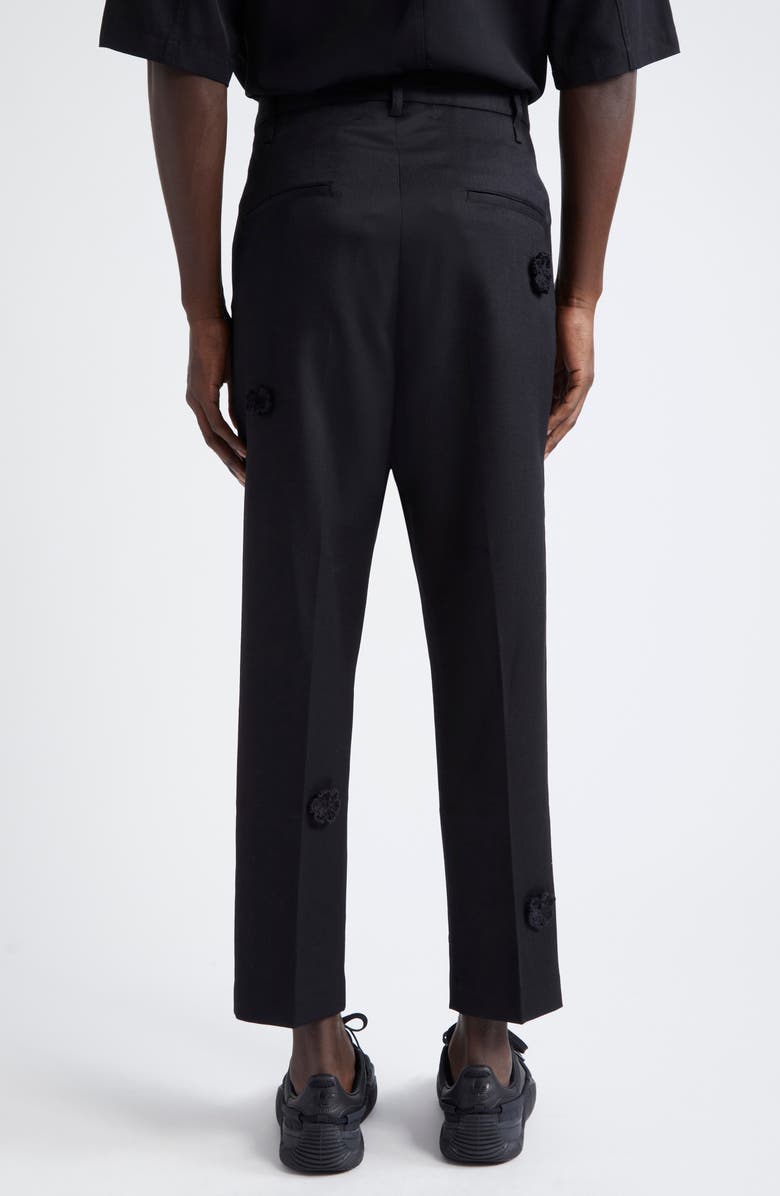 SONG FOR THE MUTE Daisy Pleated Wool Pants, Alternate, color, 