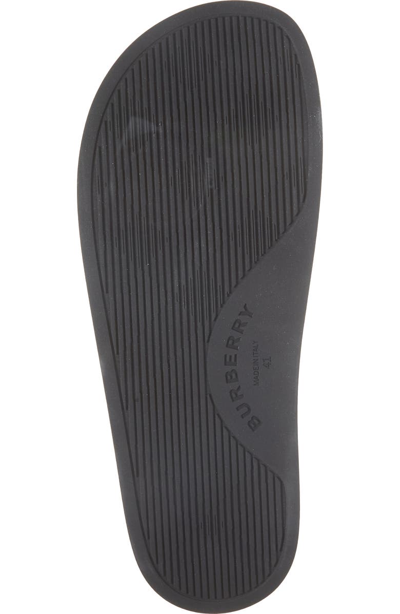 Burberry Furley Check Slide Sandal, Alternate, color, Cornflower Blu Ip Ck