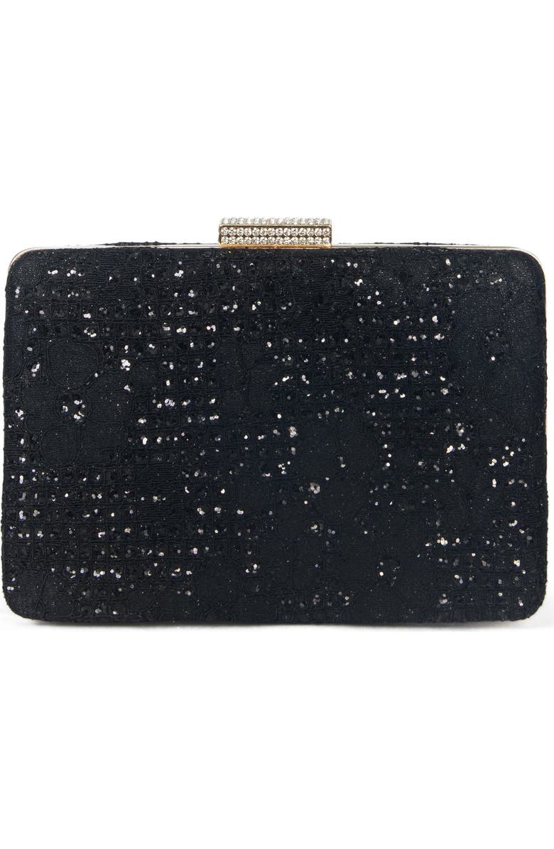 Lauren Lorraine Donna Clutch, Alternate, color, Black