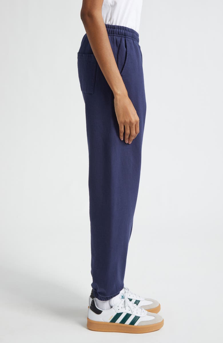 Sporty 
Rich Gender Inclusive NY Health Club Fleece Sweatpants, Alternate, color, Dark Navy