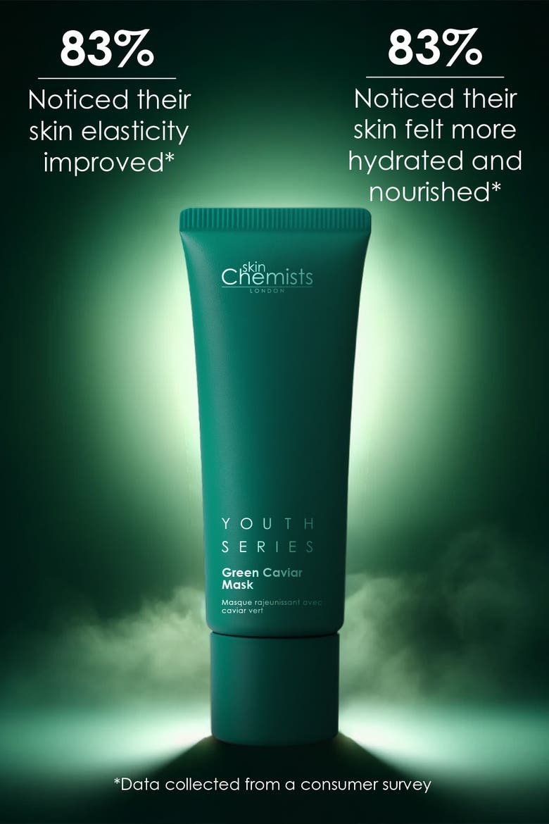 Green Caviar Mask 50ml for Fine Lines & Wrinkles, Anti-Aging, Alternate, color, White