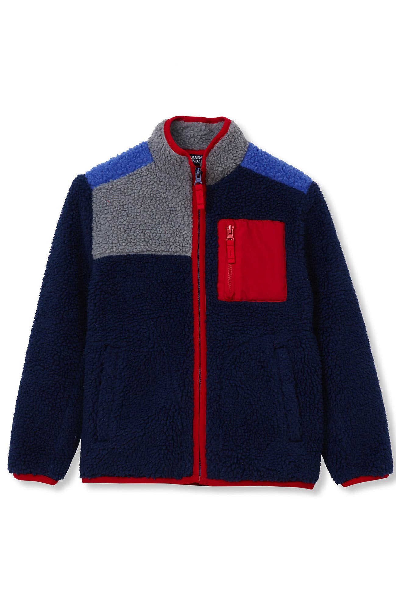Navy/Bright Red