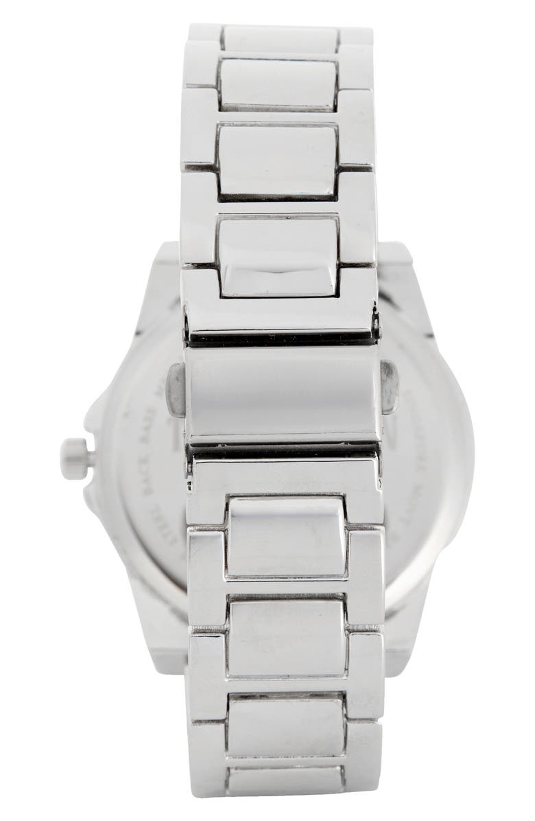 True Religion Buddha Guitar Bracelet Watch, 42.8mm, Alternate, color, Silver