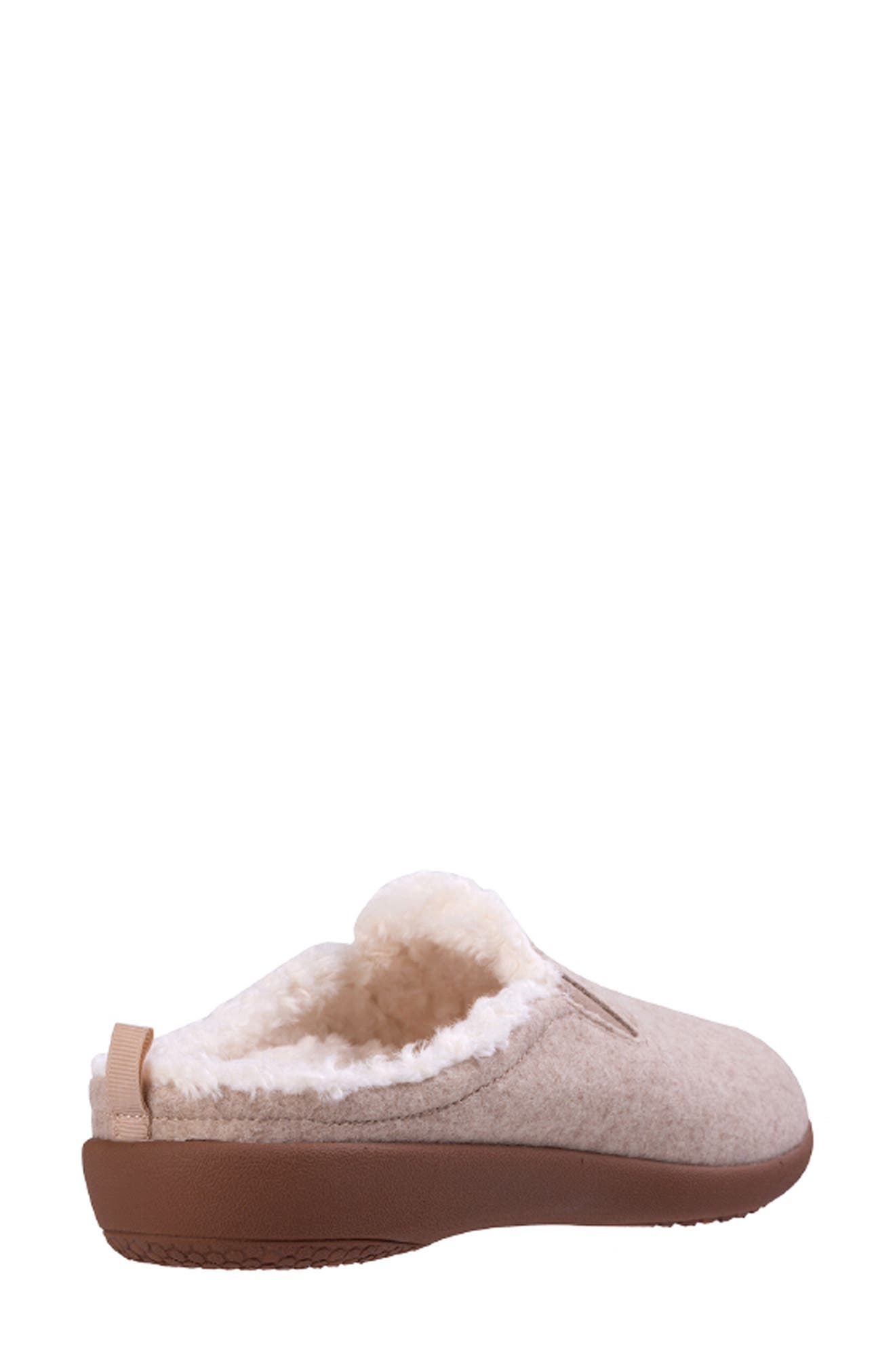Dundee Orthotic Slipper, Alternate, color, EGGNOG