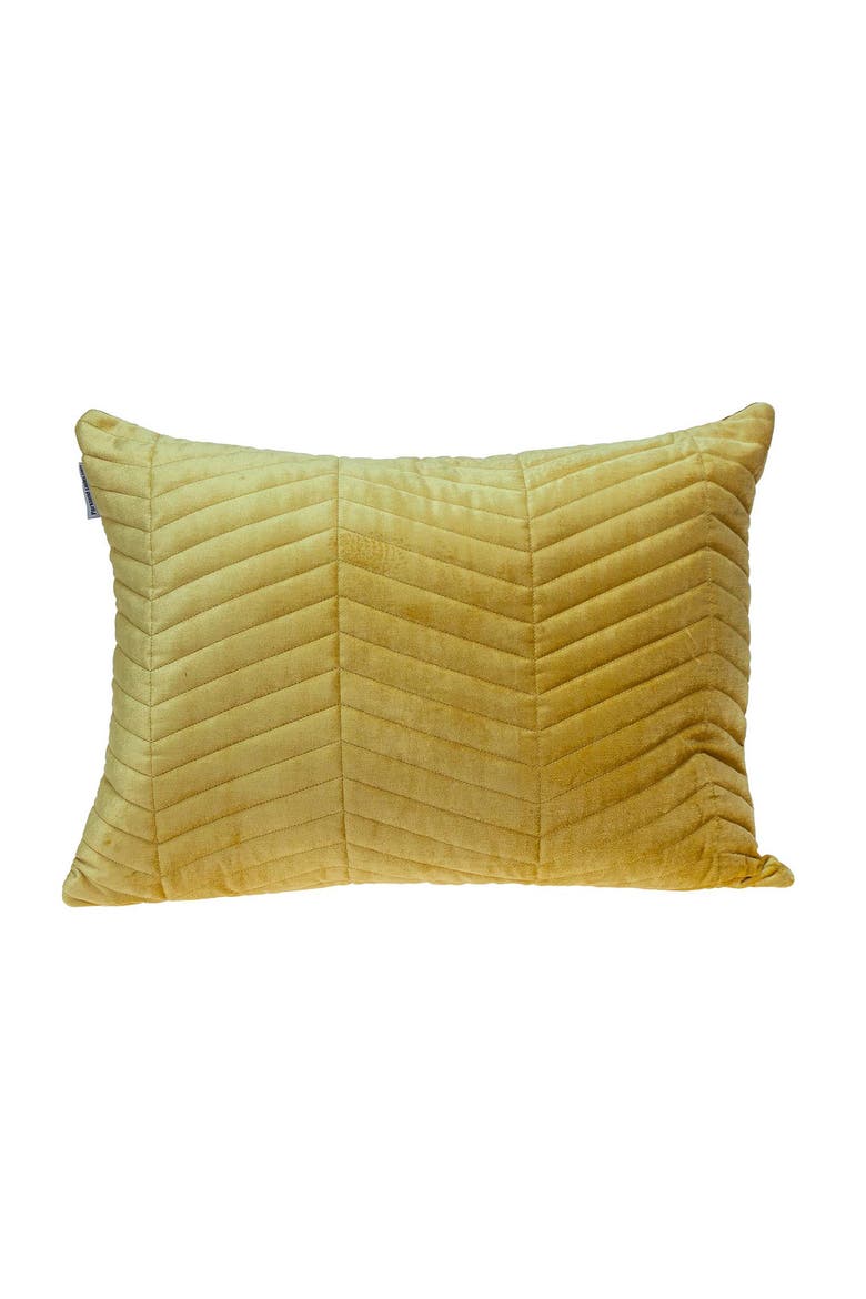 Somin Throw Pillow, Main, color, YELLOW